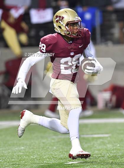 Thumbnail 2 in Cedar Ridge vs Cypress Woods (UIL 6A Bi-District Playoff) photogallery.