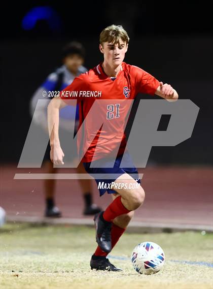 Thumbnail 2 in Peoria @ Centennial (Bulldog Invitational Boys Soccer Tournament) photogallery.