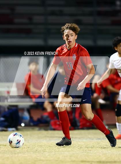 Thumbnail 1 in Peoria @ Centennial (Bulldog Invitational Boys Soccer Tournament) photogallery.