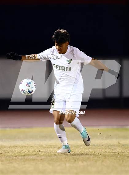 Thumbnail 1 in Peoria @ Centennial (Bulldog Invitational Boys Soccer Tournament) photogallery.