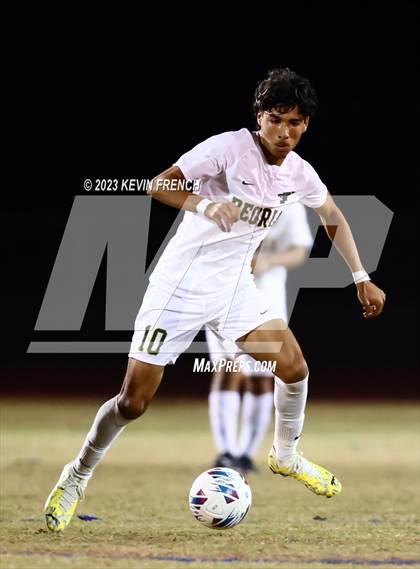 Thumbnail 3 in Peoria @ Centennial (Bulldog Invitational Boys Soccer Tournament) photogallery.