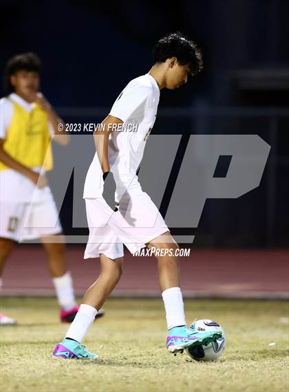 Thumbnail 1 in Peoria @ Centennial (Bulldog Invitational Boys Soccer Tournament) photogallery.