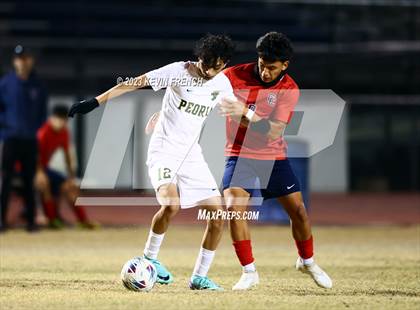 Thumbnail 3 in Peoria @ Centennial (Bulldog Invitational Boys Soccer Tournament) photogallery.
