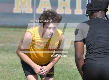 Thumbnail 1 in Palm Desert vs. Pacifica (Marina Invitational) photogallery.