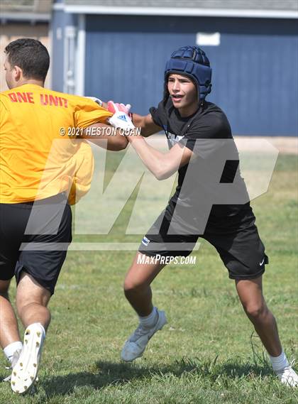Thumbnail 3 in Palm Desert vs. Pacifica (Marina Invitational) photogallery.