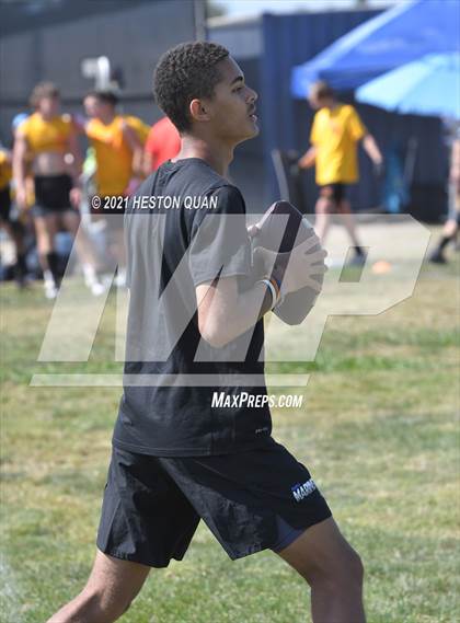 Thumbnail 3 in Palm Desert vs. Pacifica (Marina Invitational) photogallery.