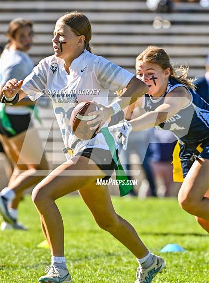 Thumbnail 3 in 5A Flag Football Second Round Valor vs Ralston Valley photogallery.