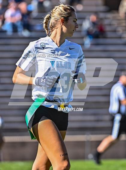 Thumbnail 2 in 5A Flag Football Second Round Valor vs Ralston Valley photogallery.
