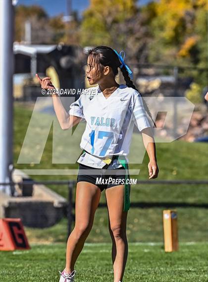 Thumbnail 2 in 5A Flag Football Second Round Valor vs Ralston Valley photogallery.
