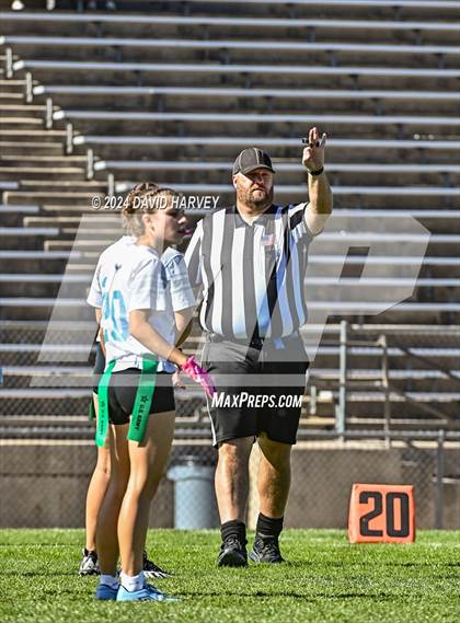 Thumbnail 3 in 5A Flag Football Second Round Valor vs Ralston Valley photogallery.