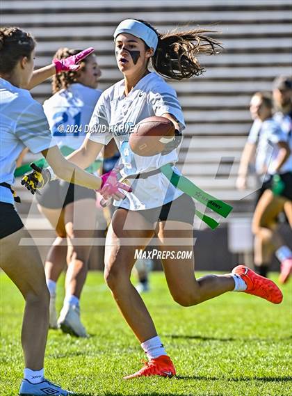 Thumbnail 2 in 5A Flag Football Second Round Valor vs Ralston Valley photogallery.