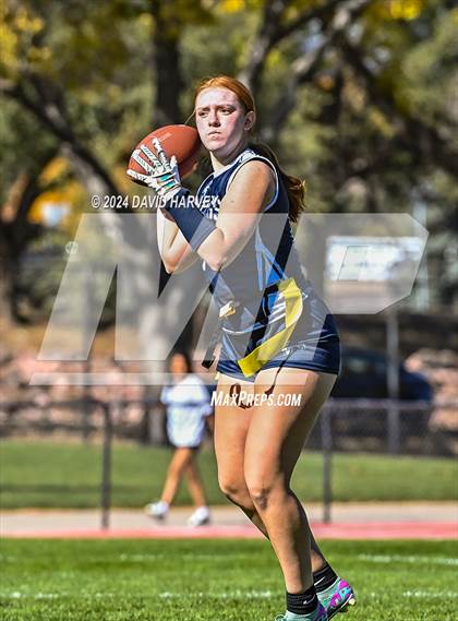 Thumbnail 2 in 5A Flag Football Second Round Valor vs Ralston Valley photogallery.