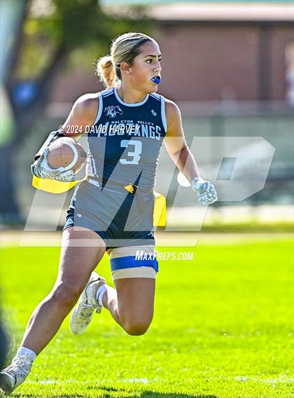 Thumbnail 3 in 5A Flag Football Second Round Valor vs Ralston Valley photogallery.
