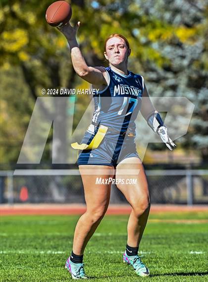 Thumbnail 2 in 5A Flag Football Second Round Valor vs Ralston Valley photogallery.