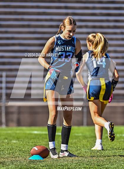Thumbnail 3 in 5A Flag Football Second Round Valor vs Ralston Valley photogallery.
