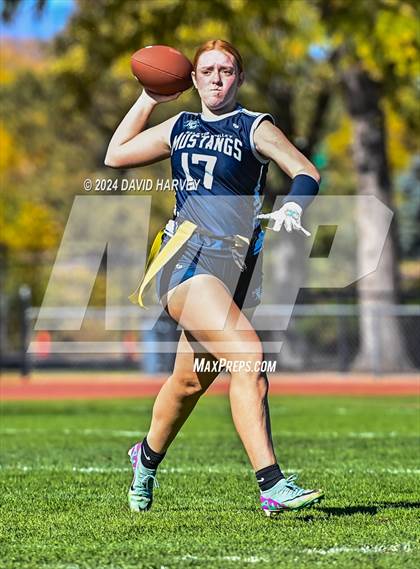 Thumbnail 1 in 5A Flag Football Second Round Valor vs Ralston Valley photogallery.