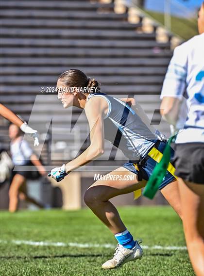 Thumbnail 2 in 5A Flag Football Second Round Valor vs Ralston Valley photogallery.