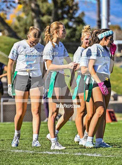 Thumbnail 2 in 5A Flag Football Second Round Valor vs Ralston Valley photogallery.