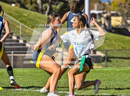 Thumbnail 3 in 5A Flag Football Second Round Valor vs Ralston Valley photogallery.