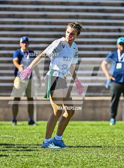 Thumbnail 2 in 5A Flag Football Second Round Valor vs Ralston Valley photogallery.