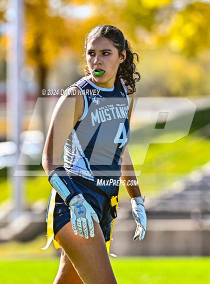 Thumbnail 3 in 5A Flag Football Second Round Valor vs Ralston Valley photogallery.