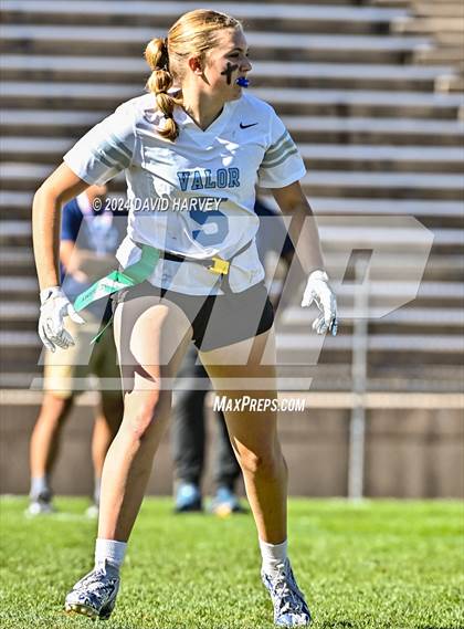 Thumbnail 2 in 5A Flag Football Second Round Valor vs Ralston Valley photogallery.