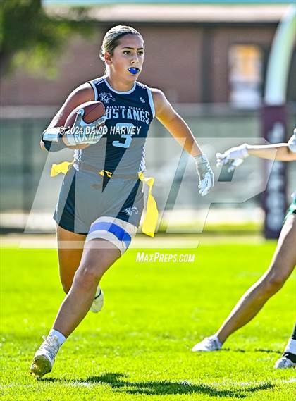 Thumbnail 2 in 5A Flag Football Second Round Valor vs Ralston Valley photogallery.