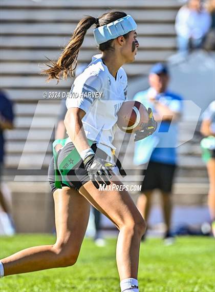 Thumbnail 3 in 5A Flag Football Second Round Valor vs Ralston Valley photogallery.