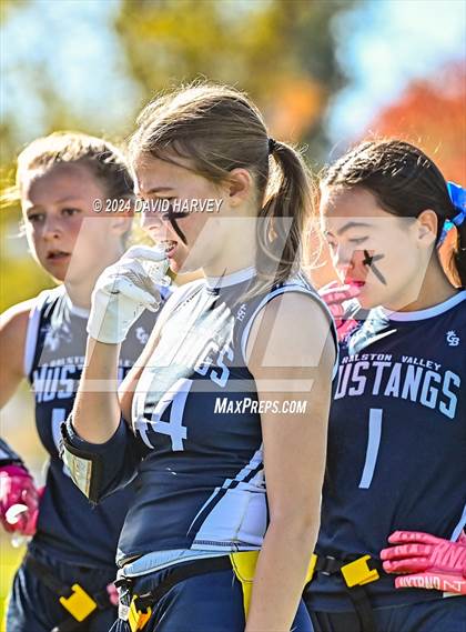 Thumbnail 2 in 5A Flag Football Second Round Valor vs Ralston Valley photogallery.