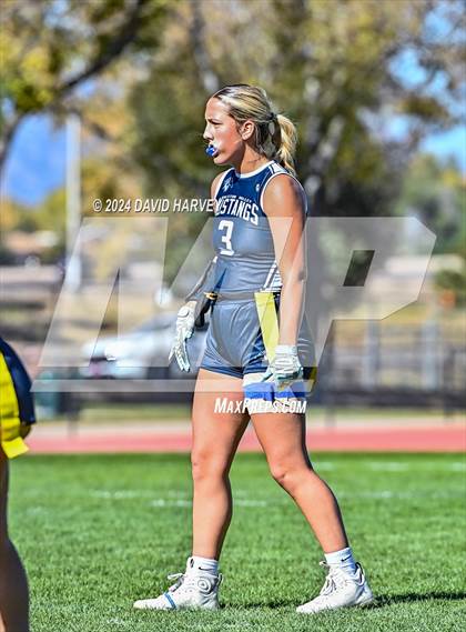 Thumbnail 2 in 5A Flag Football Second Round Valor vs Ralston Valley photogallery.