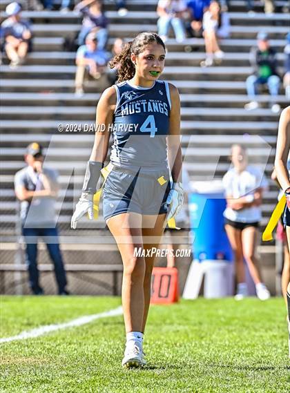 Thumbnail 2 in 5A Flag Football Second Round Valor vs Ralston Valley photogallery.