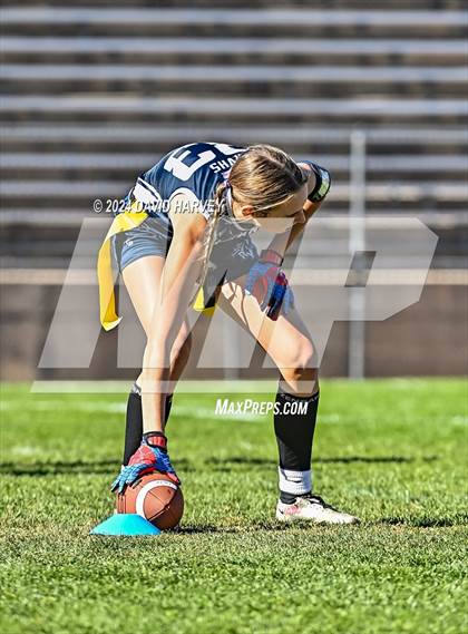 Thumbnail 2 in 5A Flag Football Second Round Valor vs Ralston Valley photogallery.