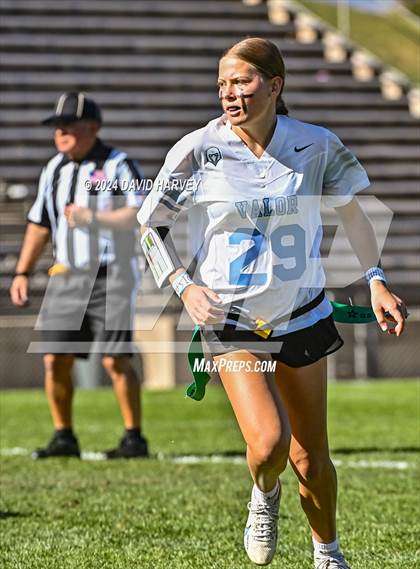 Thumbnail 3 in 5A Flag Football Second Round Valor vs Ralston Valley photogallery.