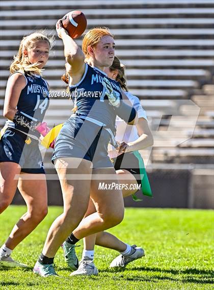 Thumbnail 1 in 5A Flag Football Second Round Valor vs Ralston Valley photogallery.