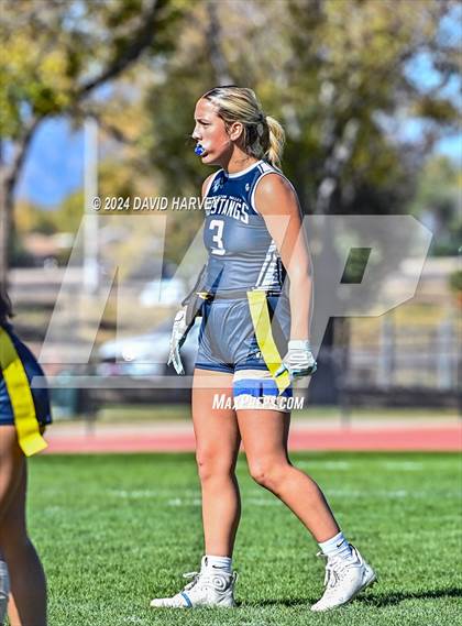 Thumbnail 3 in 5A Flag Football Second Round Valor vs Ralston Valley photogallery.