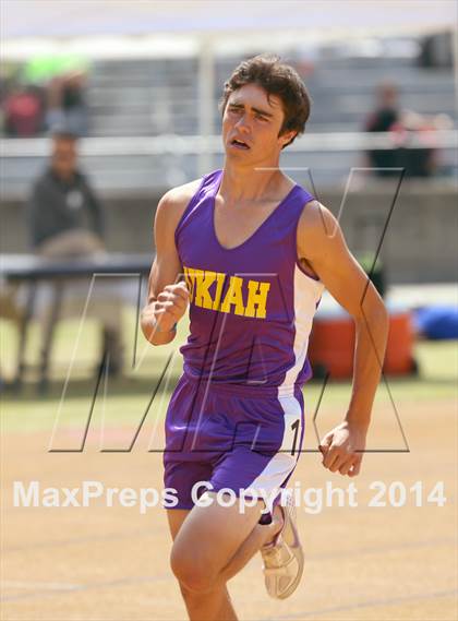 Thumbnail 1 in CIF NCS Masters Track and Field (Boys 400 Meter Dash Prelims and Finals)  photogallery.