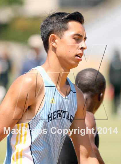 Thumbnail 2 in CIF NCS Masters Track and Field (Boys 400 Meter Dash Prelims and Finals)  photogallery.