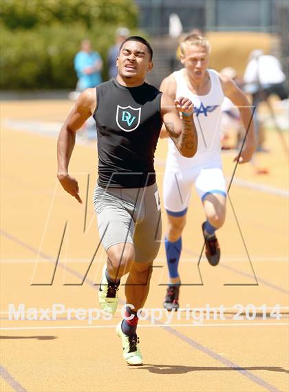 Thumbnail 1 in CIF NCS Masters Track and Field (Boys 400 Meter Dash Prelims and Finals)  photogallery.