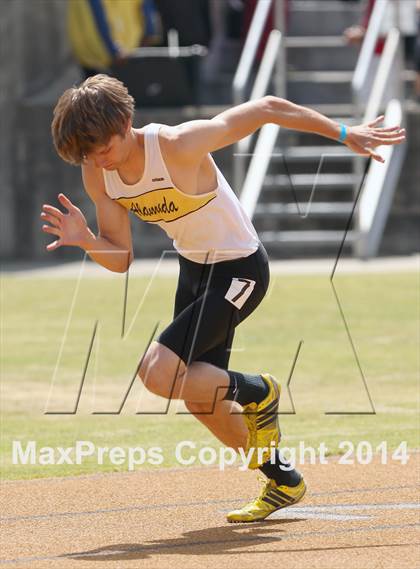 Thumbnail 1 in CIF NCS Masters Track and Field (Boys 400 Meter Dash Prelims and Finals)  photogallery.