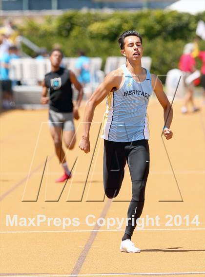 Thumbnail 3 in CIF NCS Masters Track and Field (Boys 400 Meter Dash Prelims and Finals)  photogallery.
