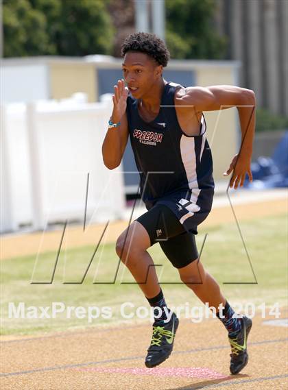 Thumbnail 2 in CIF NCS Masters Track and Field (Boys 400 Meter Dash Prelims and Finals)  photogallery.