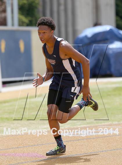 Thumbnail 1 in CIF NCS Masters Track and Field (Boys 400 Meter Dash Prelims and Finals)  photogallery.