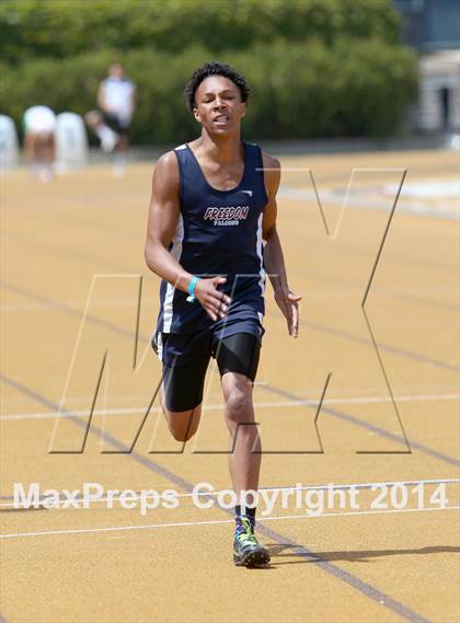 Thumbnail 1 in CIF NCS Masters Track and Field (Boys 400 Meter Dash Prelims and Finals)  photogallery.