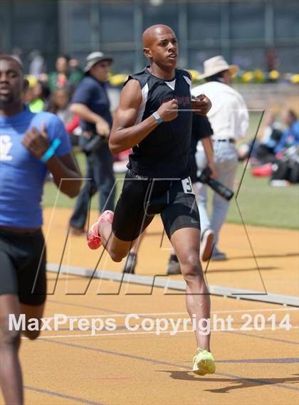 Thumbnail 2 in CIF NCS Masters Track and Field (Boys 400 Meter Dash Prelims and Finals)  photogallery.