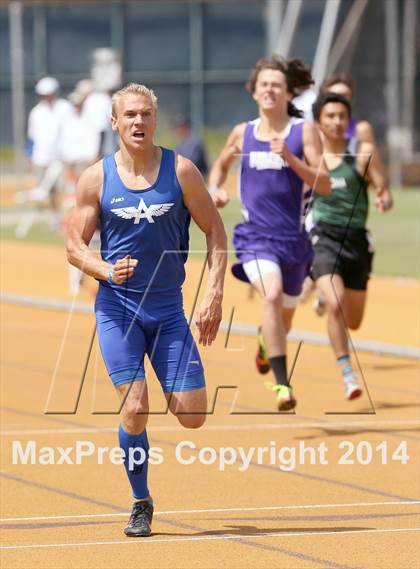 Thumbnail 3 in CIF NCS Masters Track and Field (Boys 400 Meter Dash Prelims and Finals)  photogallery.