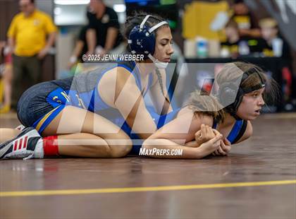 Thumbnail 1 in NIAA All Girls Southern Region Wrestling Qualifier (Prelim Day 2 AM Mat 1) photogallery.