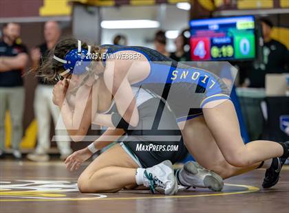 Thumbnail 1 in NIAA All Girls Southern Region Wrestling Qualifier (Prelim Day 2 AM Mat 1) photogallery.