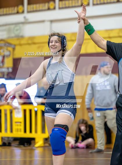 Thumbnail 2 in NIAA All Girls Southern Region Wrestling Qualifier (Prelim Day 2 AM Mat 1) photogallery.