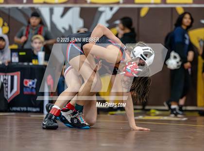 Thumbnail 2 in NIAA All Girls Southern Region Wrestling Qualifier (Prelim Day 2 AM Mat 1) photogallery.