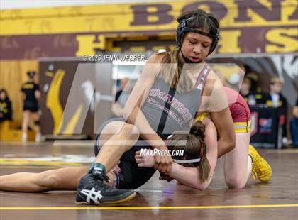 Thumbnail 2 in NIAA All Girls Southern Region Wrestling Qualifier (Prelim Day 2 AM Mat 1) photogallery.